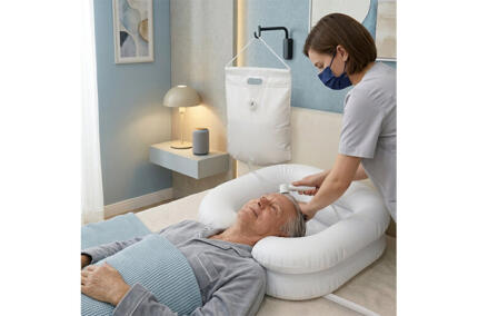Portable Inflatable Hair Washing Basin for Elderly and Bedridden