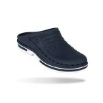 Zuecos Wock CLOG Clogs Azul Marino/Blanco