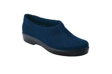 Sapatos em malha Azul