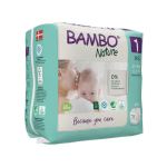 Diapers Bambo Nature Size 1 – 2 to 4 kg (22 Un)