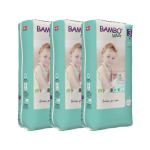 Diapers Bambo Nature Size 3 – 4 to 8kg (Pack 3x52 Un)