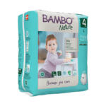Fraldas Cueca Bambo Nature Nº 4 - 7 a 12kg (20 Un)