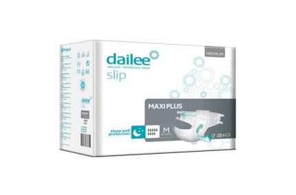 Fraldas Dailee Slip Premium Maxi Plus M (28 Un)