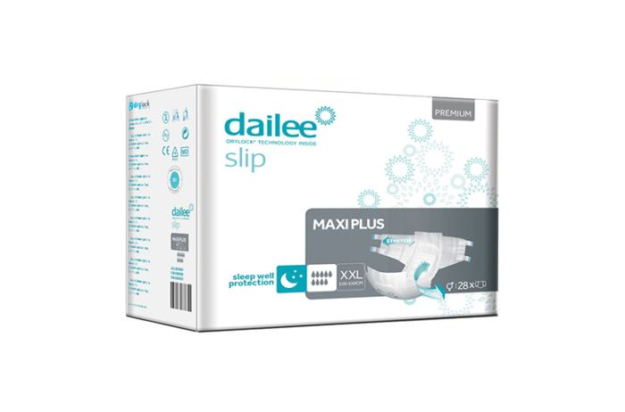 Fraldas Dailee Slip Premium Maxi Plus XXL (28 Un)