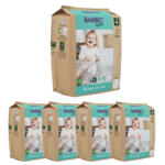 Pants Bambo Nature Size 4 – 7 a 14 kg (Pack5x20Un) Paper packaging