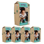 Fraldas Cueca Bambo Nature Nº6 – 18kg+(Pack5x18Un) Embalagem de papel