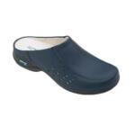 Socas em pele Wash'Go Berlim Azul Escuro